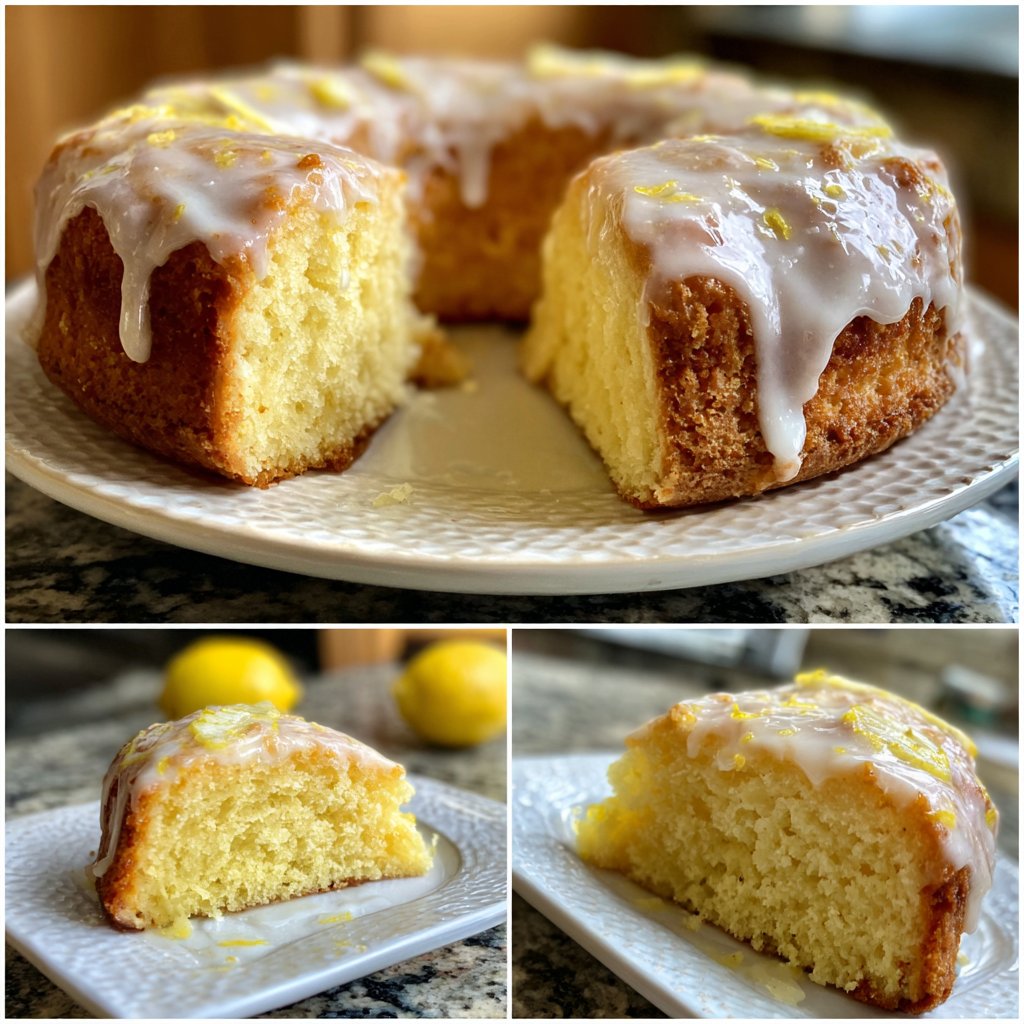 Zitronenkuchen ohne Ei