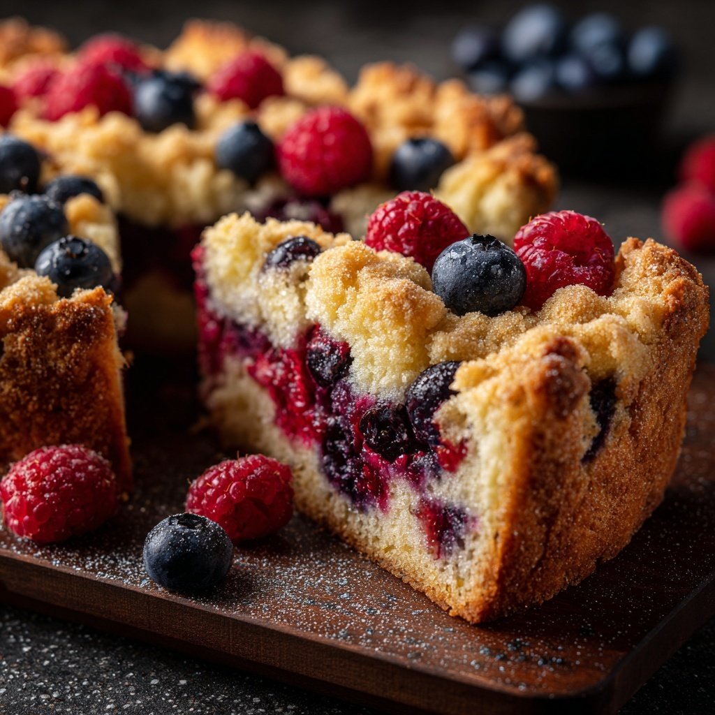 Streuselkuchen Mit Beeren