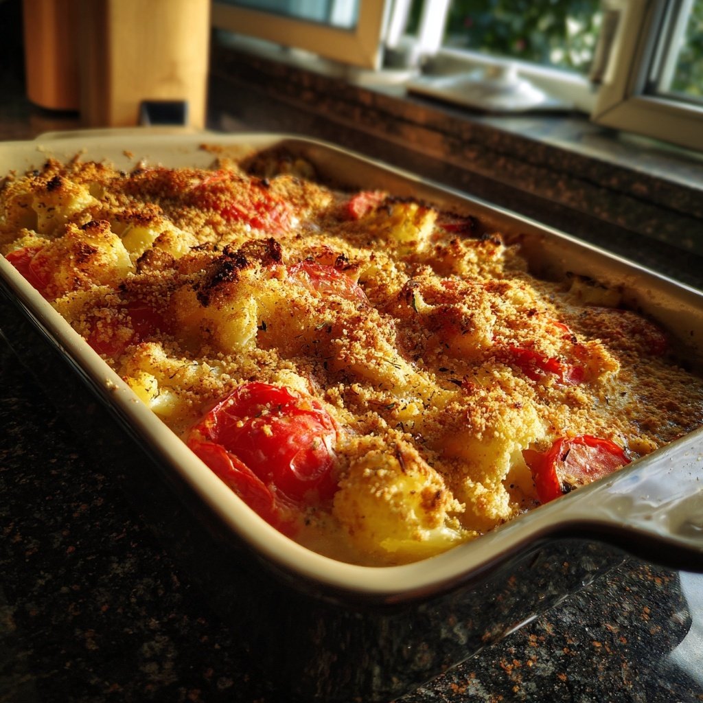 Blumenkohl Auflauf Mit Tomaten