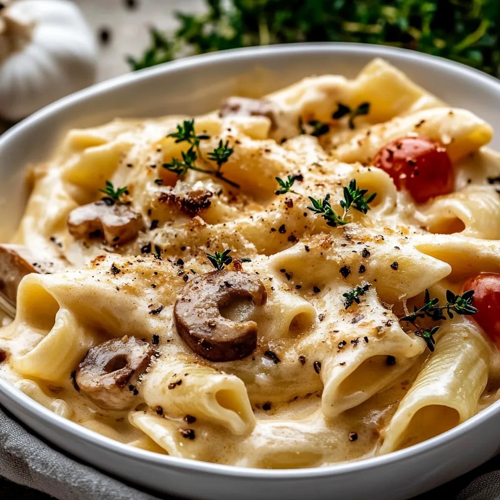 Festliche mit Weihnachtsfüllung gefüllte Pasta