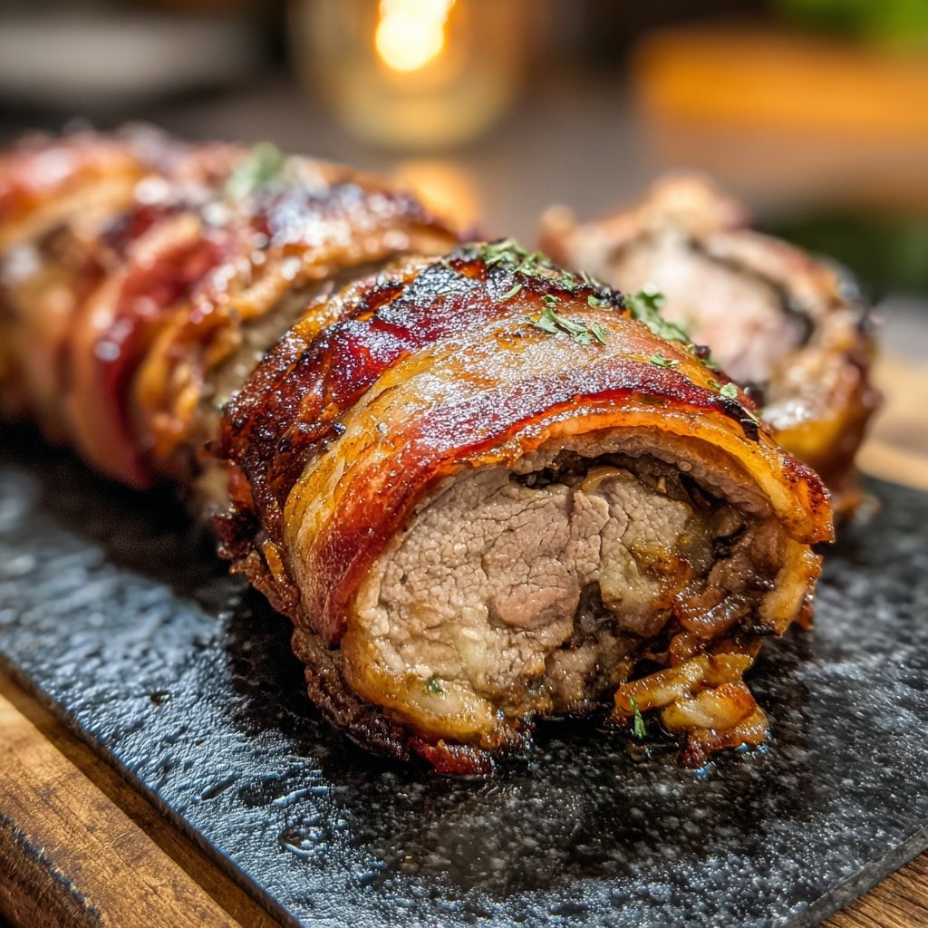 Schweinefilet im Speckmantel