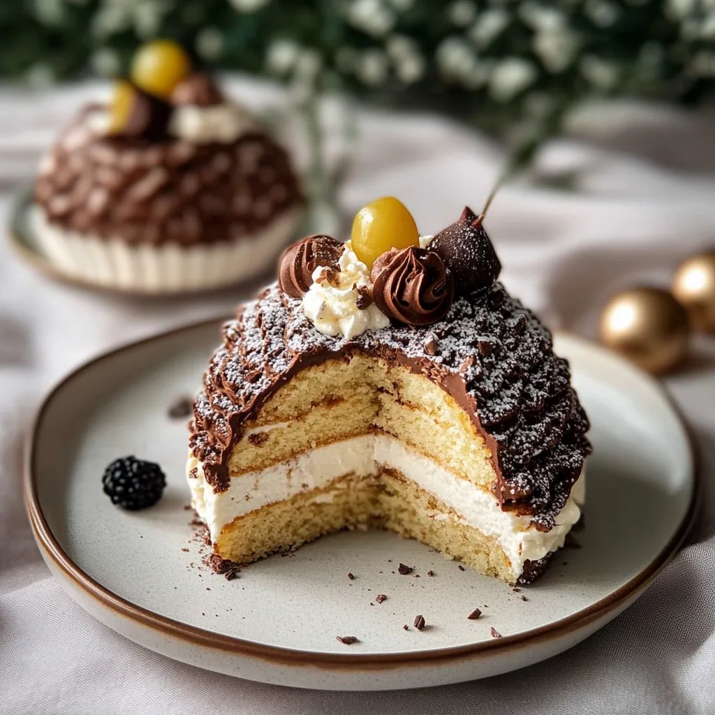 Bratapfel mit Vollmilchschokolade