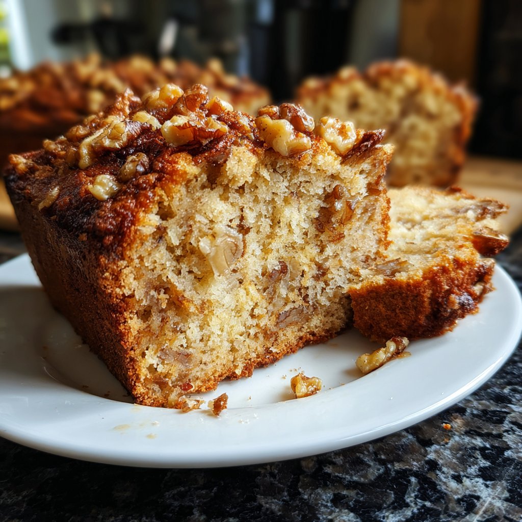 Bananenbrot mit Walnüssen