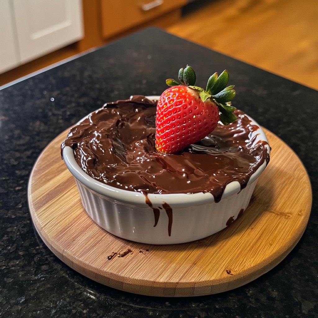 Schokoladenfondue einfach