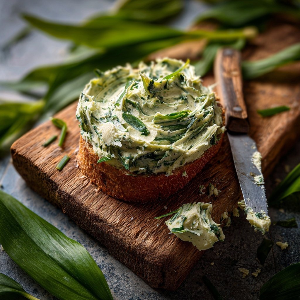Bärlauchbutter selbst gemacht