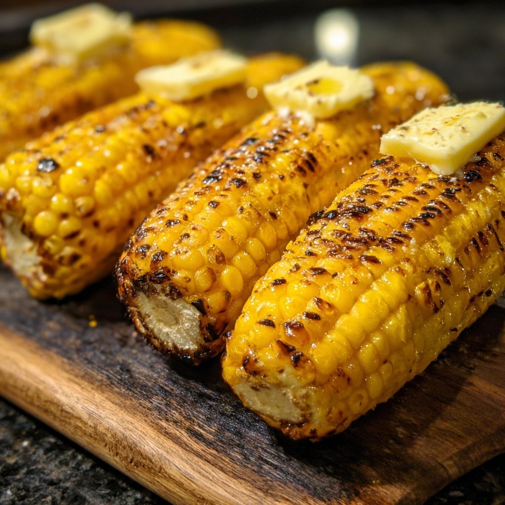 Gegrillte Maiskolben Mit Butter