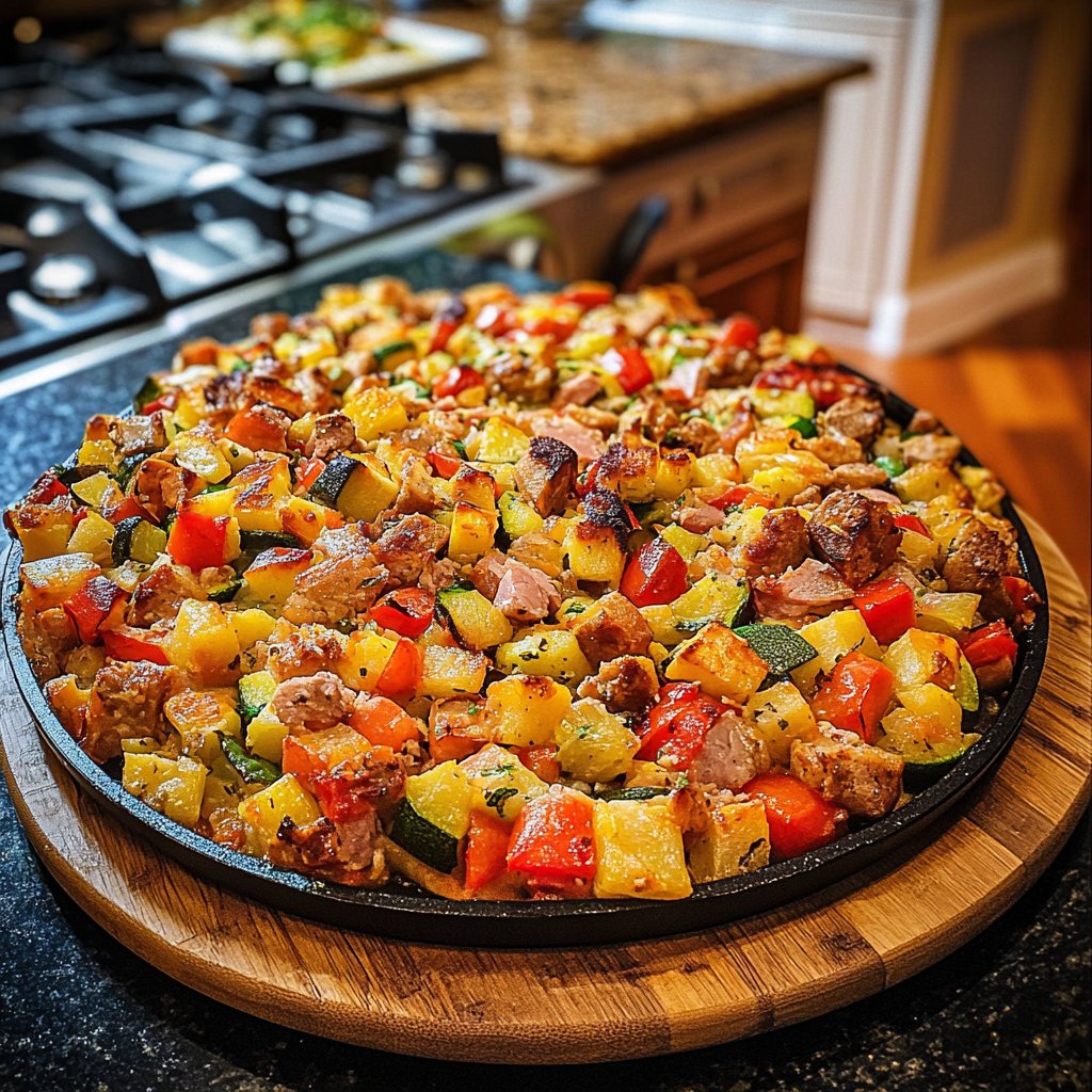 Essen Rezepte für große Runden