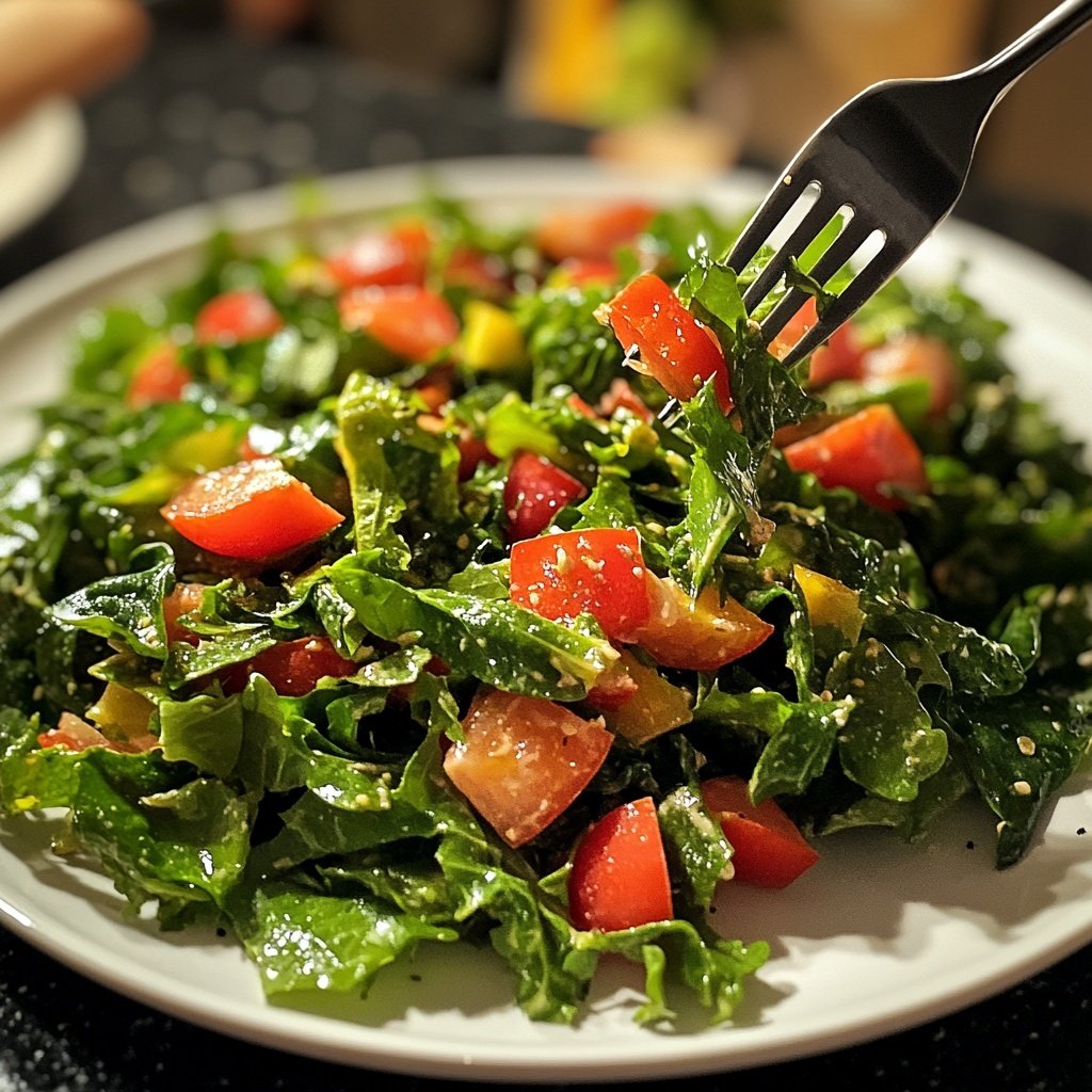 Einfacher Grüner Salat