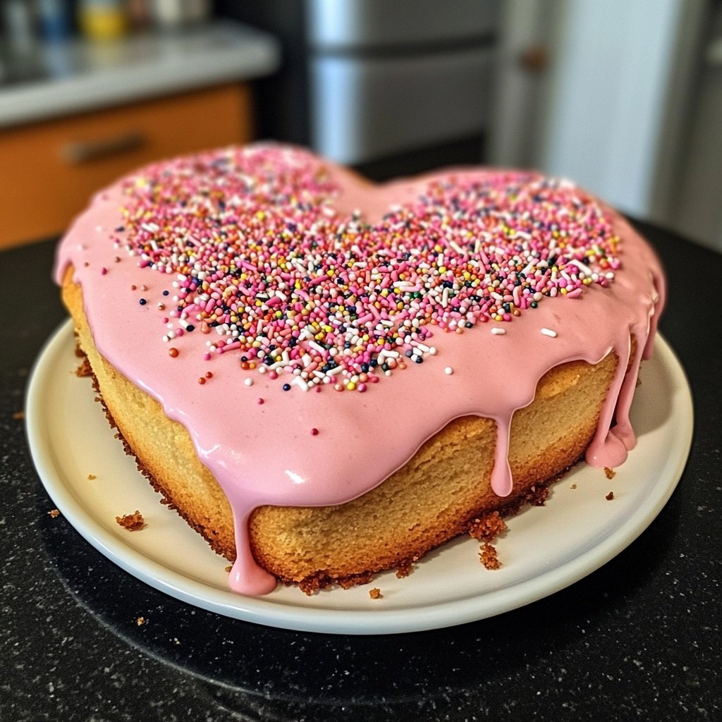 Herzkuchen zum Valentinstag