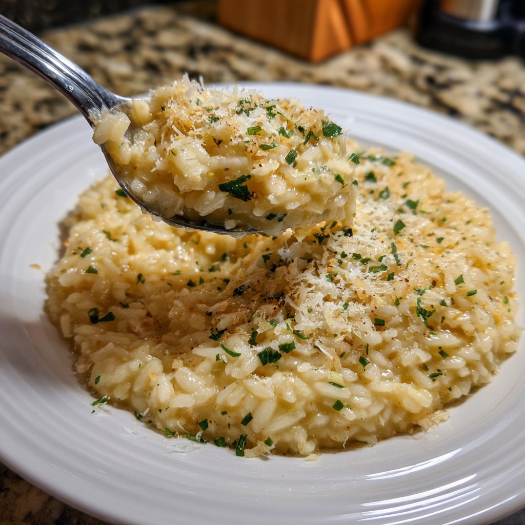 Risotto mit Sellerie und Parmesan