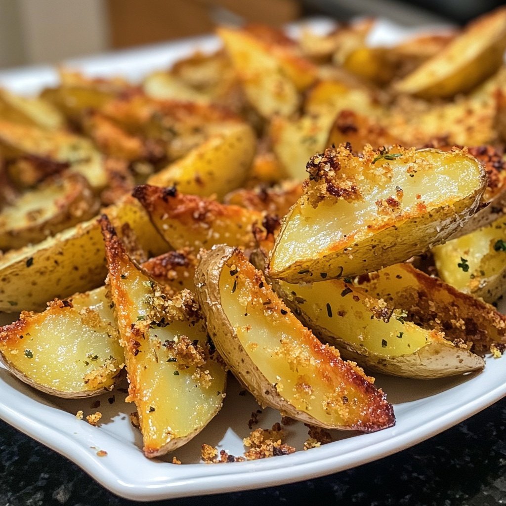 Ofenkartoffeln mit Knoblauch