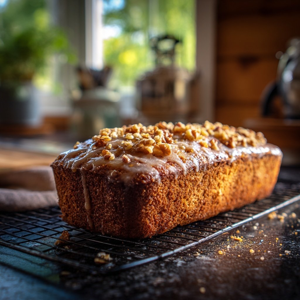 Karottenkuchen Mit Zimt Glasur