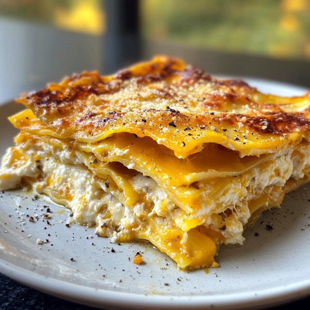 Lasagne mit Kürbis