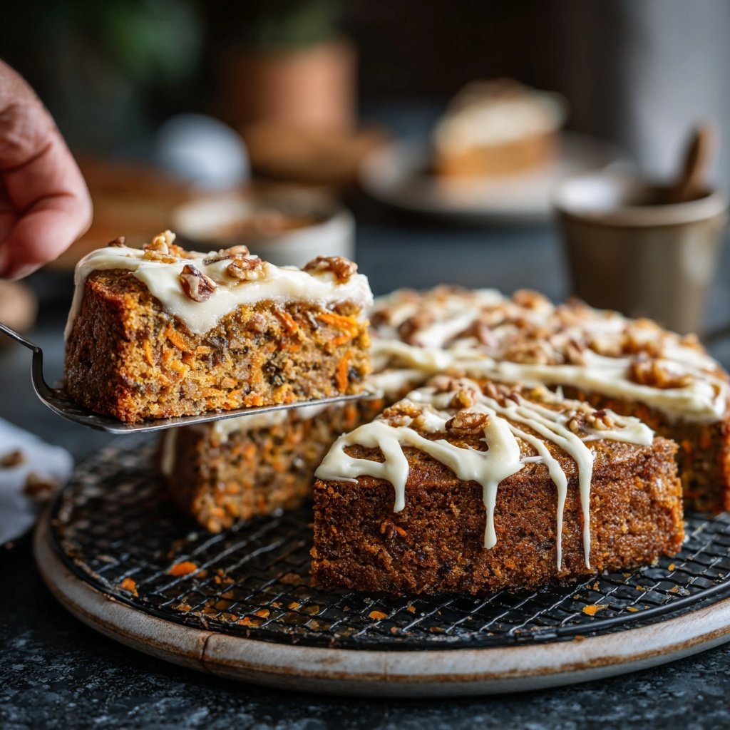 Karottenkuchen Mit Dattel Süße