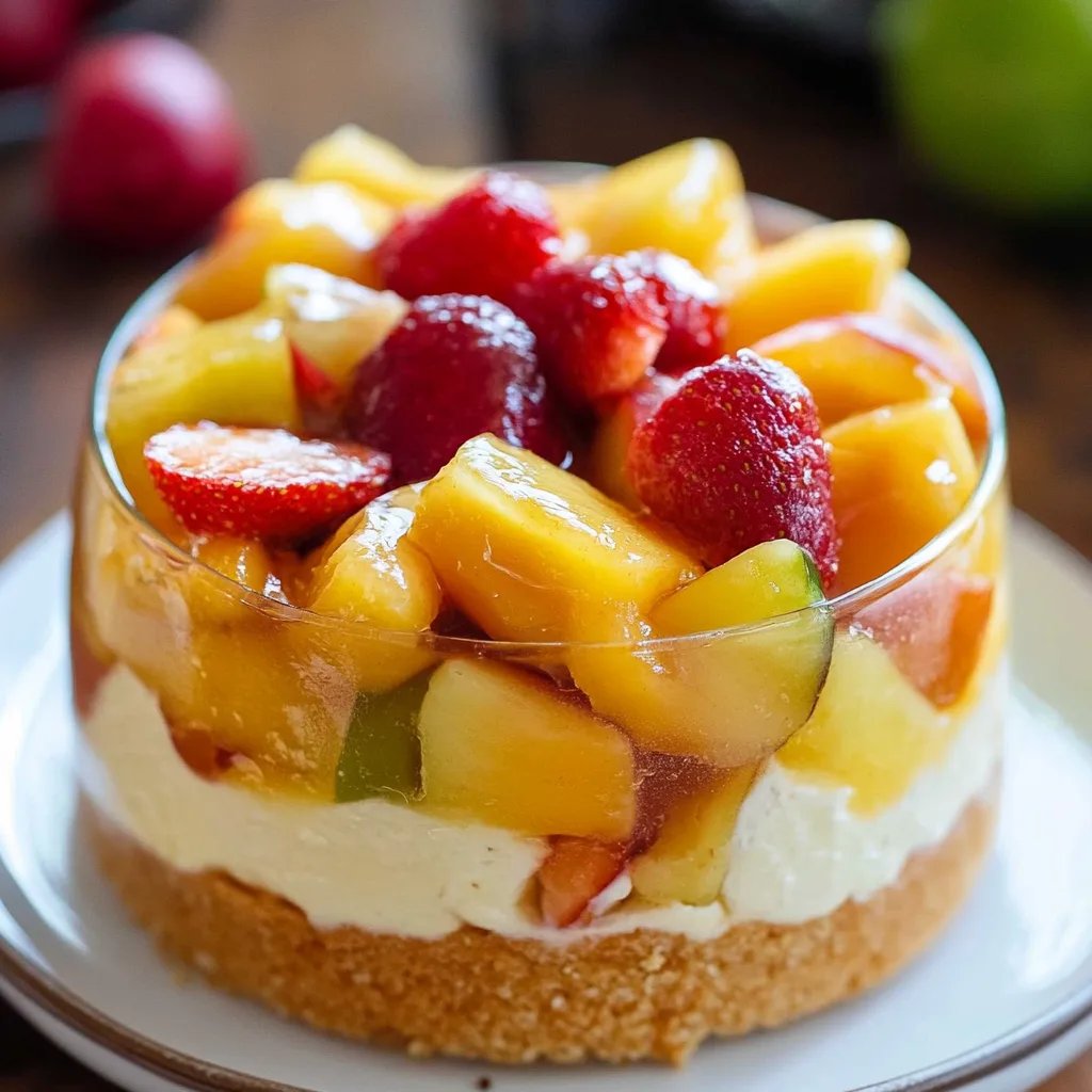 Schnelles Bratapfel-Dessert