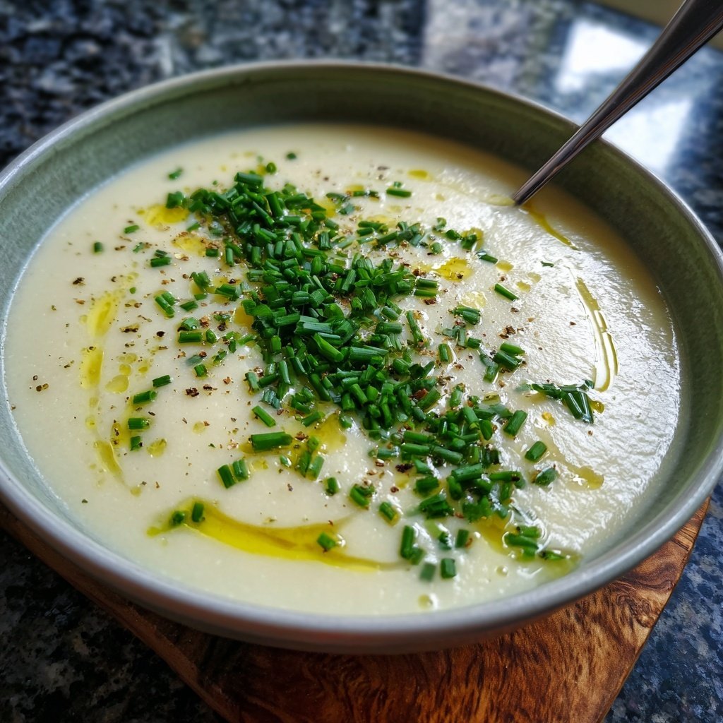 Blumenkohlsuppe fein püriert