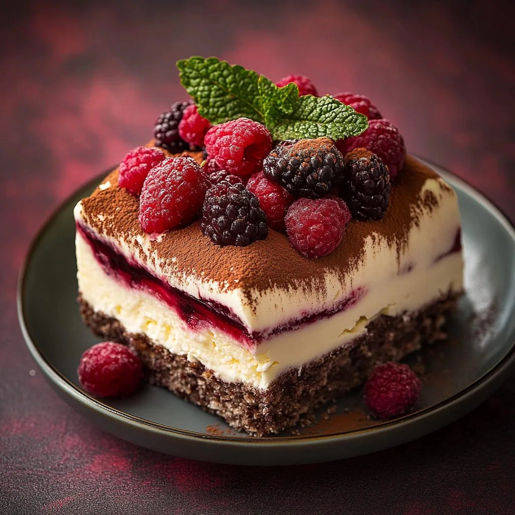 Himbeer-Spekulatius-Tiramisu