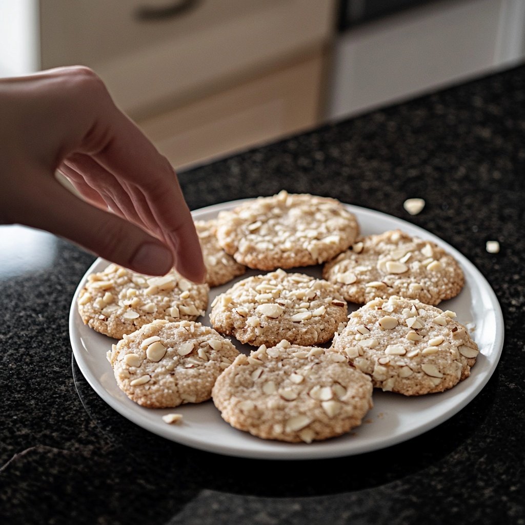 Mandelplätzchen – zart & ohne Zucker